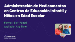 Administración de Medicamentos en Centros de Educación Infantil y Niños en Edad Escolar