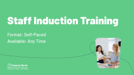 Staff Induction Training