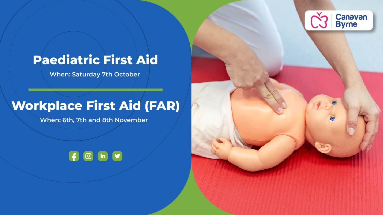 Early Years professionals during a First Aid Training session by Canavan Byrne.
