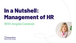 In a Nutshell: Management of HR